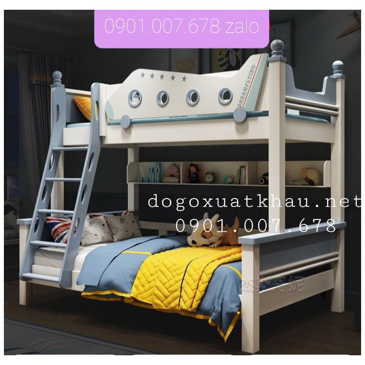 Giường 2 tầng mô hình máy bay cho bé | BigBuy360 - bigbuy360.vn