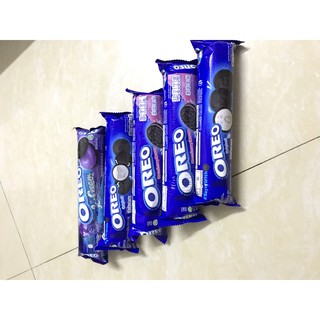 Combo 5 bánh Oreo 133g các vị dâu, việt quất, socola, vani
