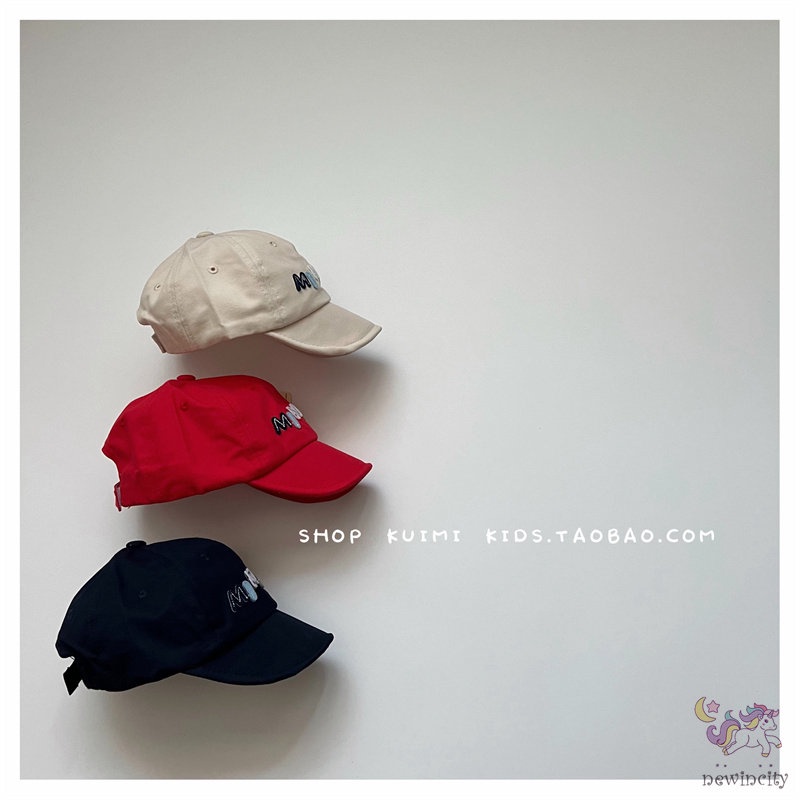 Mũ In Họa Tiết Hoạt Hình Phong Cách Hàn Quốc Cho Bé