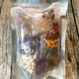 Set chè dưỡng nhan 400g nấu 11 chai