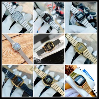 Đồng hồ nữ  Casio LA670 dây kim loại chính hãng cao cấp giá rẻ
