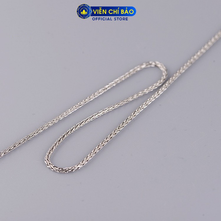 Dây chuyền bạc nữ xoắn kêt chất liệu bạc Thái 925 thời trang phụ kiện trang sức nữ thương hiệu Viễn Chí Bảo D000088