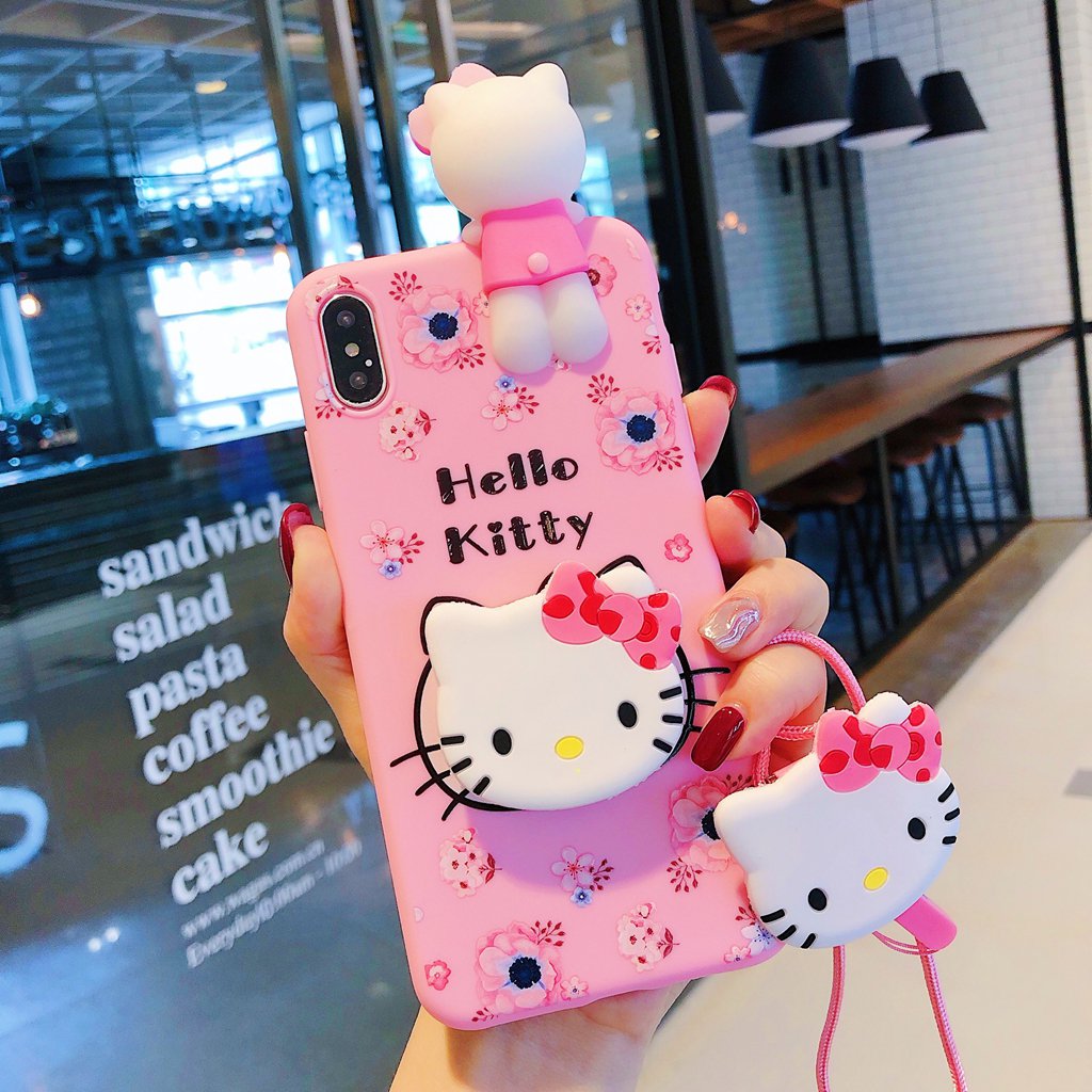 Ốp Lưng Hello Kitty Dễ Thương Cho Samsung Note 10 9 8 M30 M20 J8 2018 J6 Plus J330 J3 2017 J310 J4 J7 J710 J730 J530 J5 J510 J2 Prime Grand G530