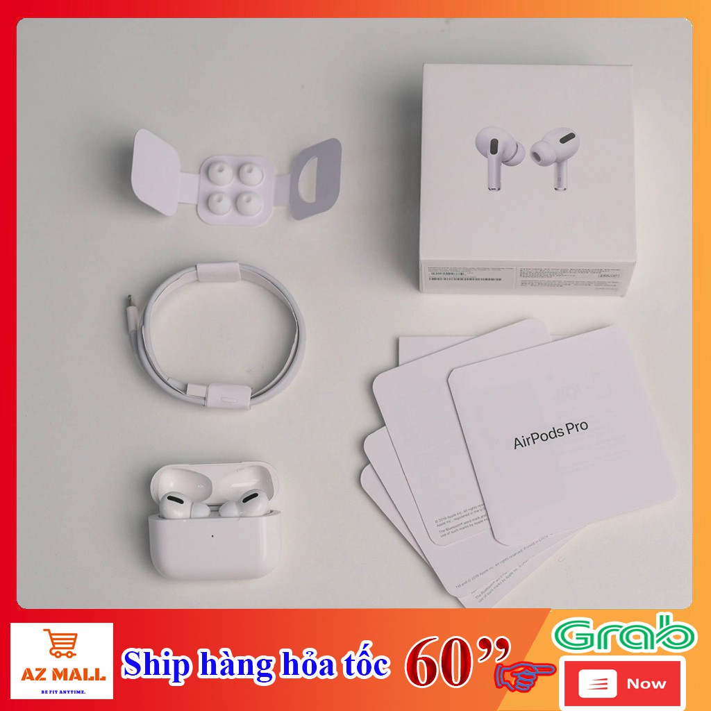 Tai Nghe Bluetooth Airpods Pro Cảm Biến Đa Điểm, Định Vị, Đổi Tên Âm Thanh cực chuẩn, chống ồn hiệu quả