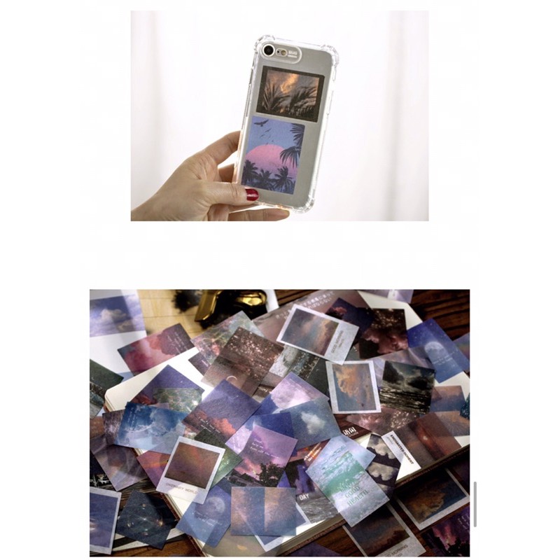 Sticker phong cảnh 50 chiếc ST089