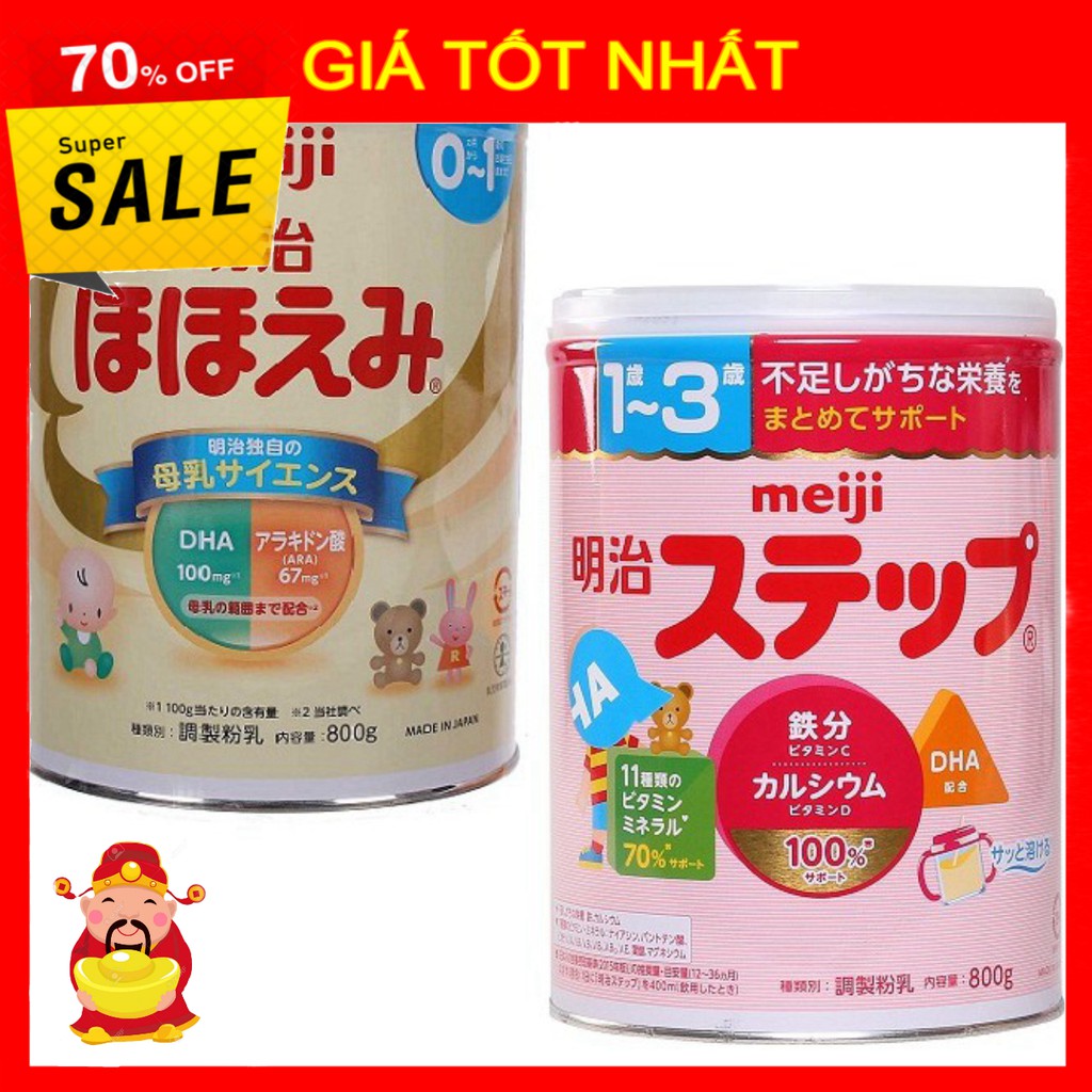 [ GIÁ TỐT NHẤT ]  Sữa Meiji số 0, 1 800g ( chiếc mới ) [ HÀNG CHÍNH HÃNG ]