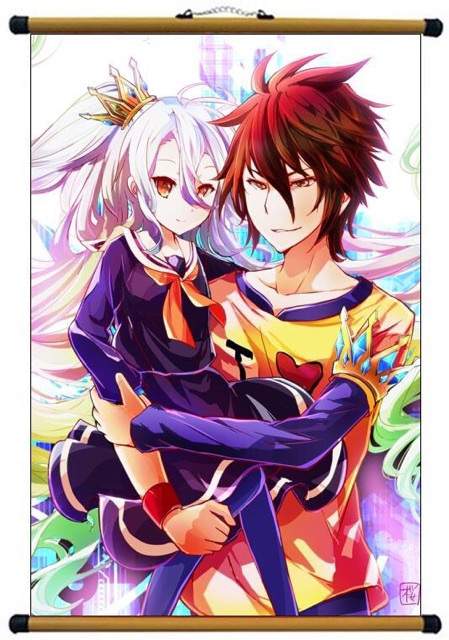 Tranh treo tường anime nogame nolife, ảnh treo tường anime nogame nolife