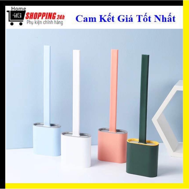 Chổi Cọ Nhà Vệ Sinh, Cọ Bồn Cầu Toilet Nhà Vệ Sinh Cao Cấp Kèm Giá Cắm Chổi Silicon