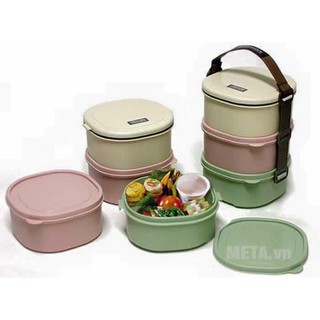 Hộp cơm 3 tầng Lock & Lock (Hàng khuyến mại chính hãng)