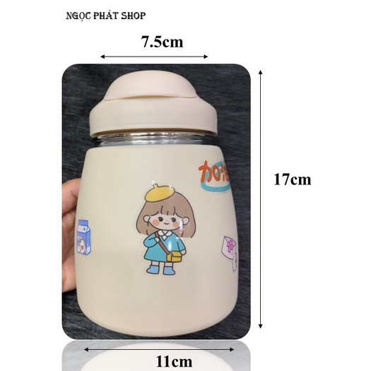 Bình giữ nhiệt cao cấp AHHUAT_900ml inox 304_Kiểu dáng Độc đáo (Chứa nước uống hoặc đồ ăn)