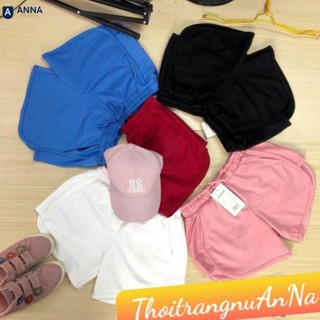 QUẦN ĐÙI NỮ CÓ TÚI LAI BẦU KIỂU HÀN QUỐC THỜI TRANG NỮ ANNA ( hình ảnh thật )