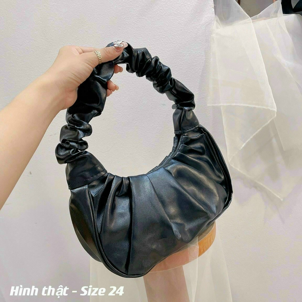 Túi kẹp nách Ngọc Trinh túi kẹp nách quai nhúm SEOTA đeo vai đeo chéo xách tay TKNANHUM + hình thật