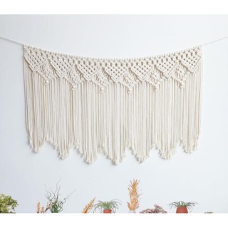 oder - thảm dây handmade treo tường vintage boho, dây đan trang trí