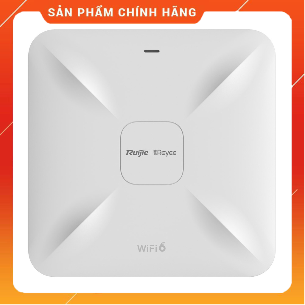 Bộ phát Wifi ốp trần hoặc gắn tường RUIJIE RG-RAP2260 - Hỗ trọe Mesh - Bảo hành 3 năm - Hàng chính hãng
