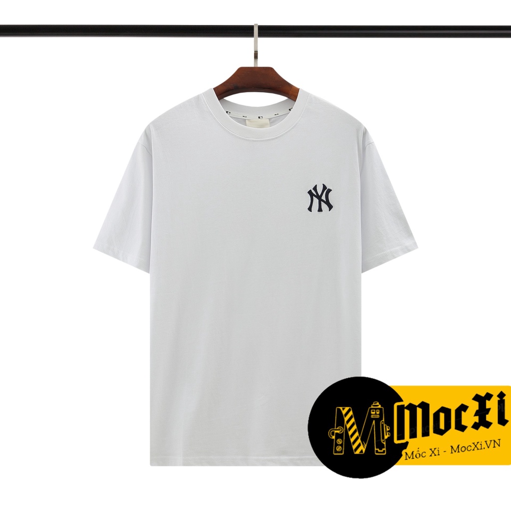 Áo Thun Nam NY Tay Ngắn - Áo Phông Ngắn Tay Nam 100% Cotton 2 Lớp Co Giãn 4 Chiều Siêu Bền