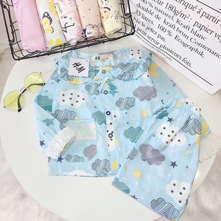 PIJAMA CHO BÉ GÁI REN ĐIỆU ĐÀ