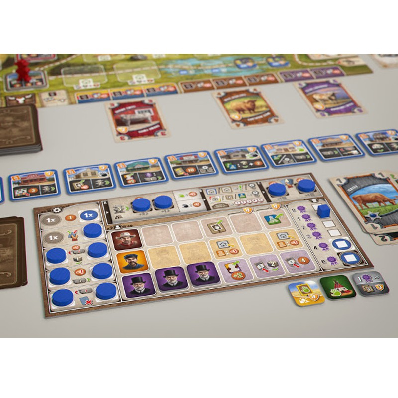 Great Western Trail Board Game Bộ trò chơi Trailblazer độc đáo thú vị