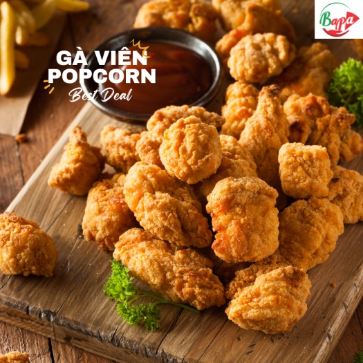 GÀ POPCORN CP CHIÊN GIÒN NGON TÚI 300G