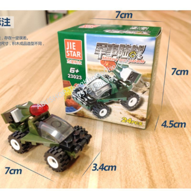 Lego mini - Lego giá rẻ có nhiều mẫu ô tô máy bay các loại cho bé A200