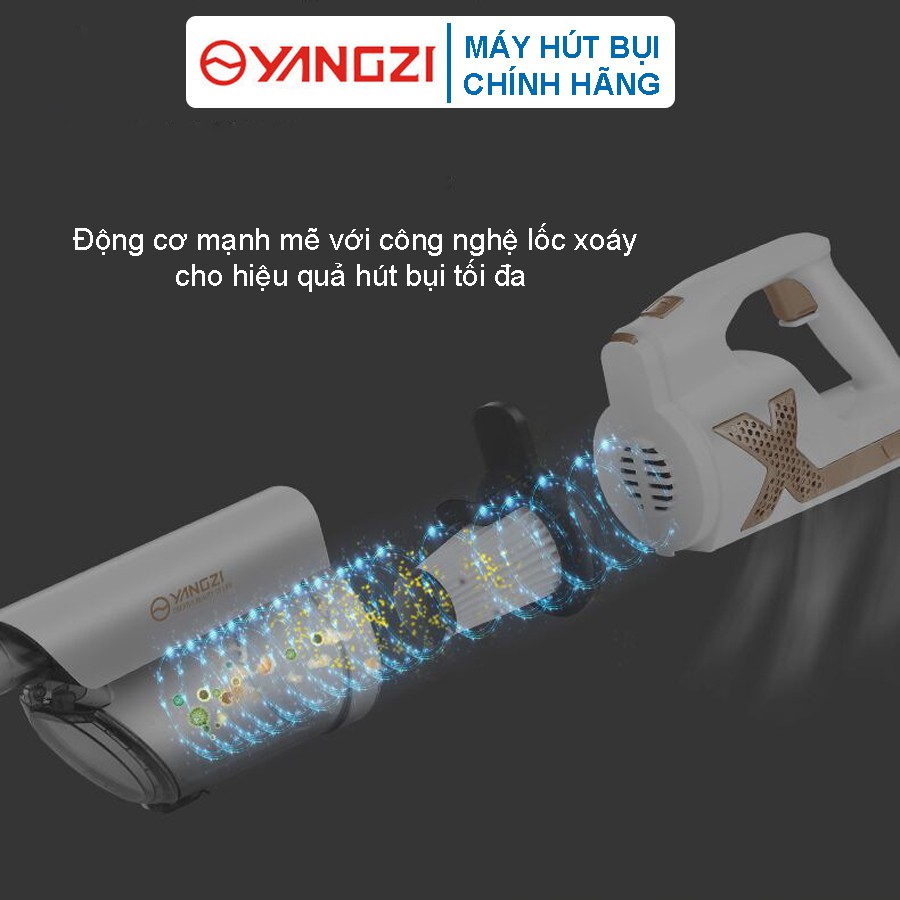[YANGZI] Máy Hút Bụi Gia Đình Cầm Tay YANGZI XC77 Công Suất 600W Lực Hút 14000Pa Bảo Hành 12 Tháng [Bản Nâng Cấp] | BigBuy360 - bigbuy360.vn