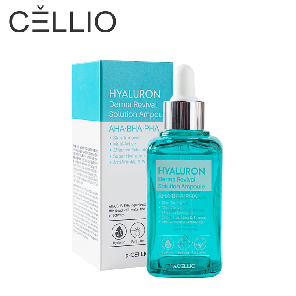 Serum Tinh Chất Hyaluron Derma Revial Solution Ampoule Dr Cellio 50ml Shopee Việt Nam