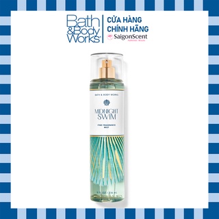 Xịt thơm toàn thân Bath & Body Works Midnight Swim