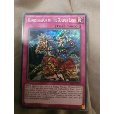 Thẻ Bài Yugioh: Conquistador of the Golden Land - SESL-EN034 - Secret Rare 1st Edition