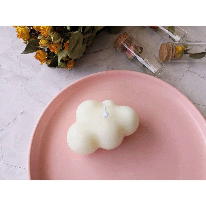 Khuôn Silicon Hình Đám Mây - Khuôn Làm Nến Thủ Công, Handmade