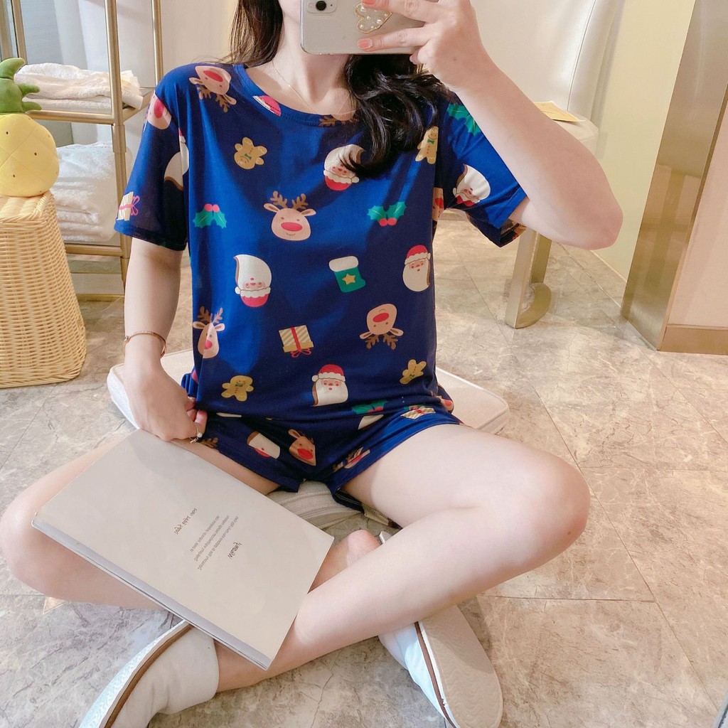 Bộ Mặc Nhà Cộc Polla P502 Kiểu Dáng Hàn Quốc Họa Tiết Siêu Dễ Thương_(SALE SỐC) | BigBuy360 - bigbuy360.vn