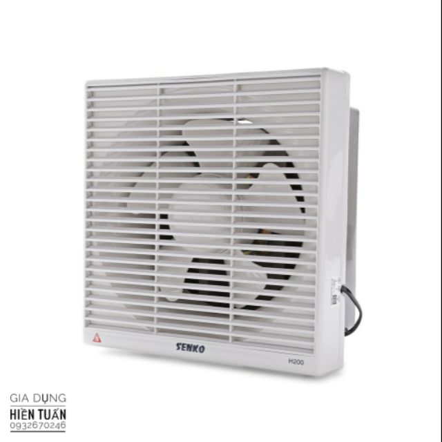 QUẠT HÚT 2 CHIỀU SENKO H200 - 20CM