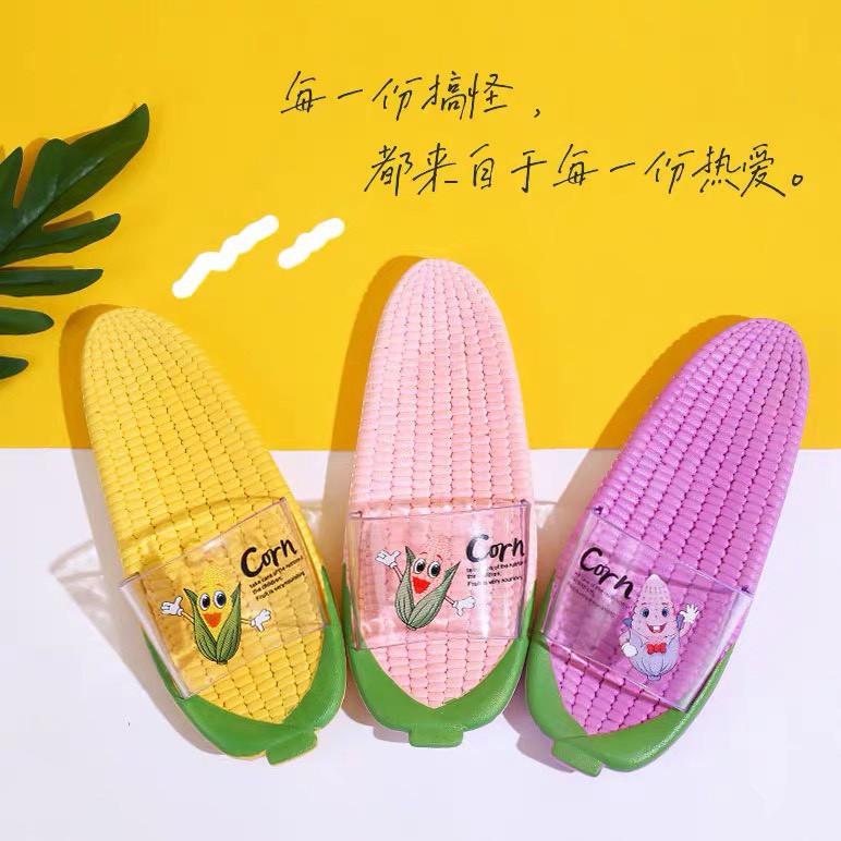 [XẢ KHO] (S19) DÉP lê nữ hình BẮP NGÔ