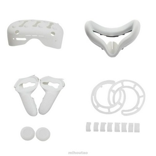 Controller Grip Cover Silicone Easy Install Anti Shock Gaming Accessories Protective Headset Case For Oculus Quest 2