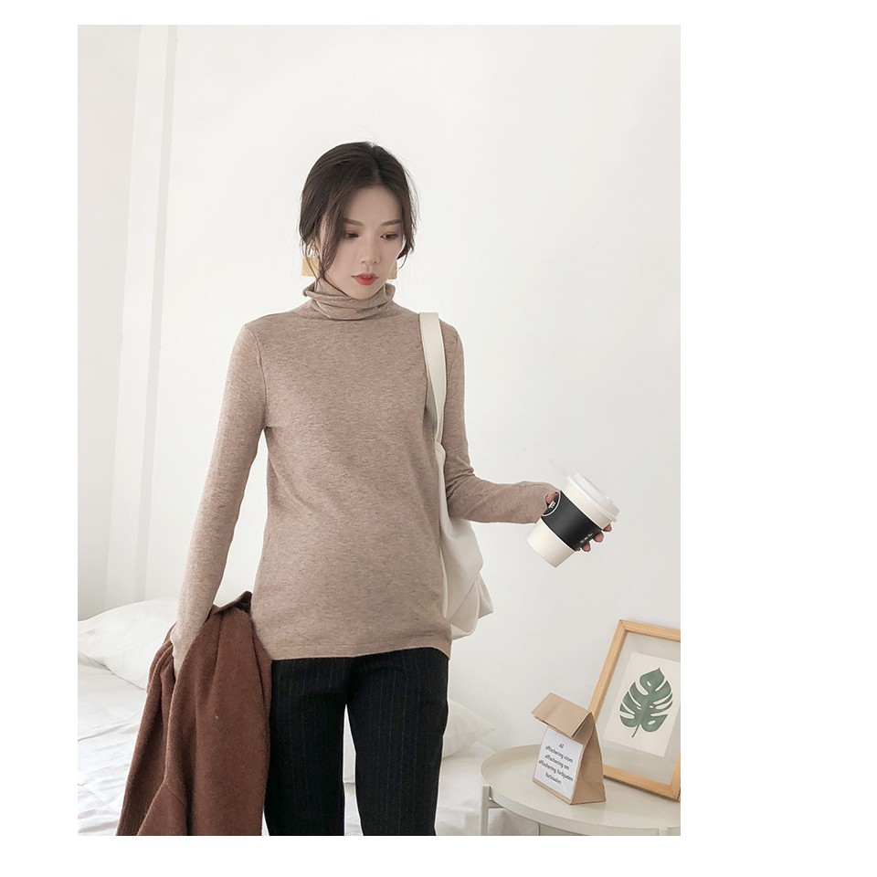Áo Bầu Xinh ÁO LEN Bầu AB340
