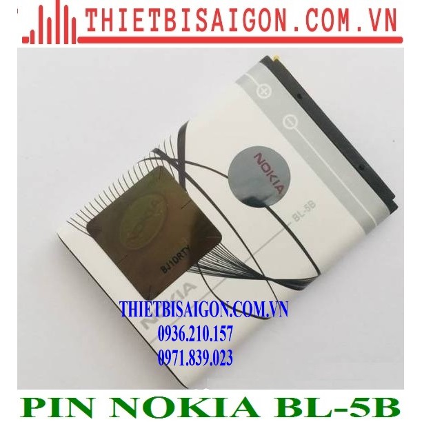 PIN NOKIA BL-5B [ PIN CHẤT LƯỢNG ]