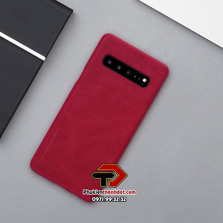 Bao da SamSung Galaxy S10 5G chính hãng Nillkin QIN