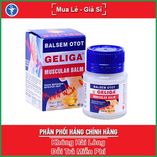 Dầu Nóng - Dầu Cù Là Lửa Geliga 40Gr (Indonesia)