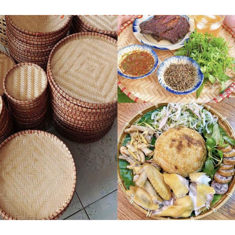 Mây tre- Mẹt tre siêu rẻ đủ kích thước 15.20.25.30.35.40.50cm -Tre HN