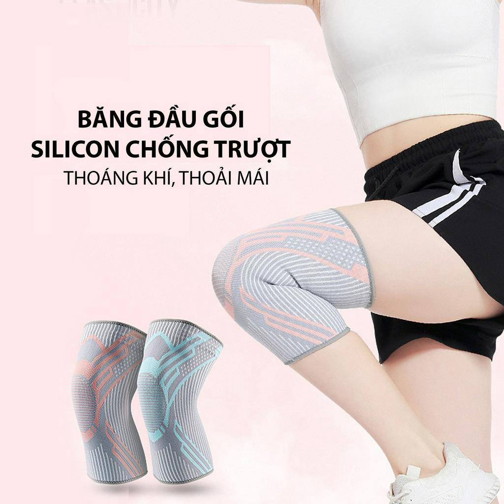 Băng gối bóng đá, bóng chuyền vải dệt kim 3D thoáng khí Aolikes 7718