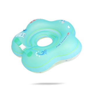 Flower-shaped Inflatable Baby Newborn Swimming Float Trainer with Pump-SPL3000