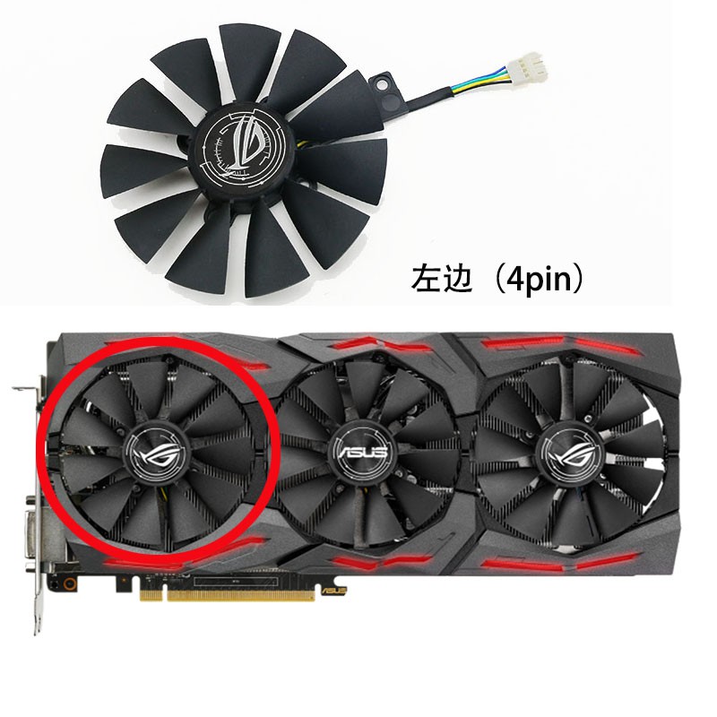 Ốp lưng in chữ cá tính cho Asus RX580 / 480 GTX1080Ti / 1080 / 1070Ti / 1070 / 1060