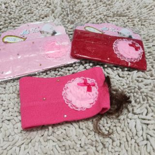 (1-5tuoi)Băng đô len tóc giả bé gái