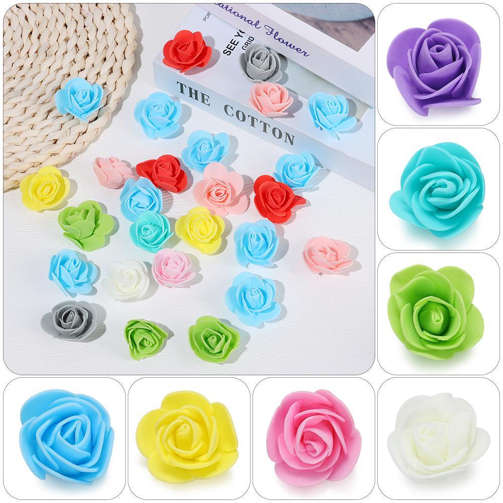 Túi 50 Bông Hoa Giả Bằng Xốp Chất Lượng Cao Trang Trí Nhà Cửa / Sự Kiện