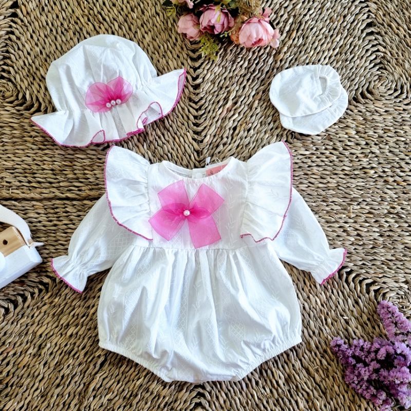 Body bé gái 3 chi tiết