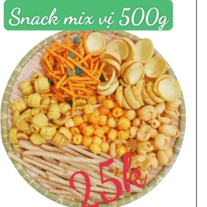 500G BIM BIM SNACK TÁ LẢ NGON GIÒN
