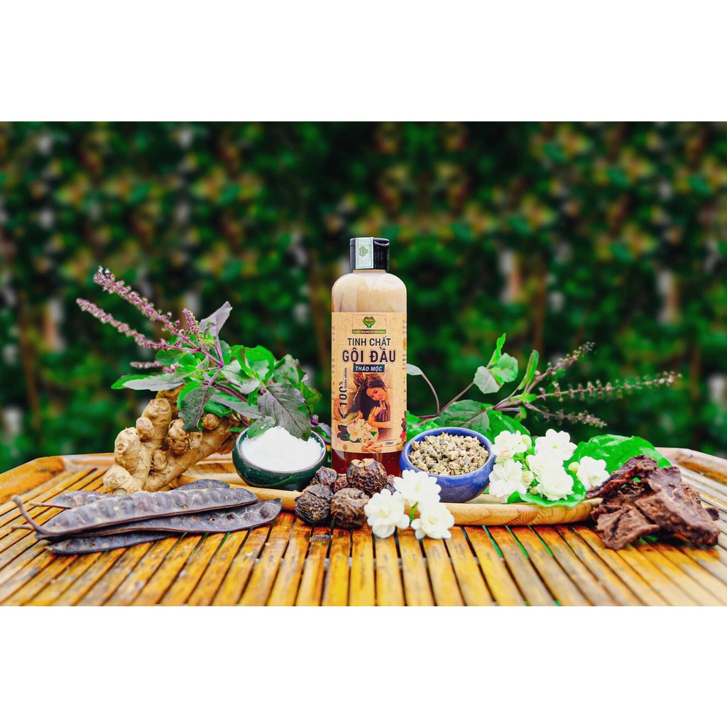 TINH CHẤT GỘI ĐẦU THẢO MỘC MẸ KEN 250ml - Giảm rụng tóc, kích thích mọc tóc, gàu, nấm ngứa da đầu