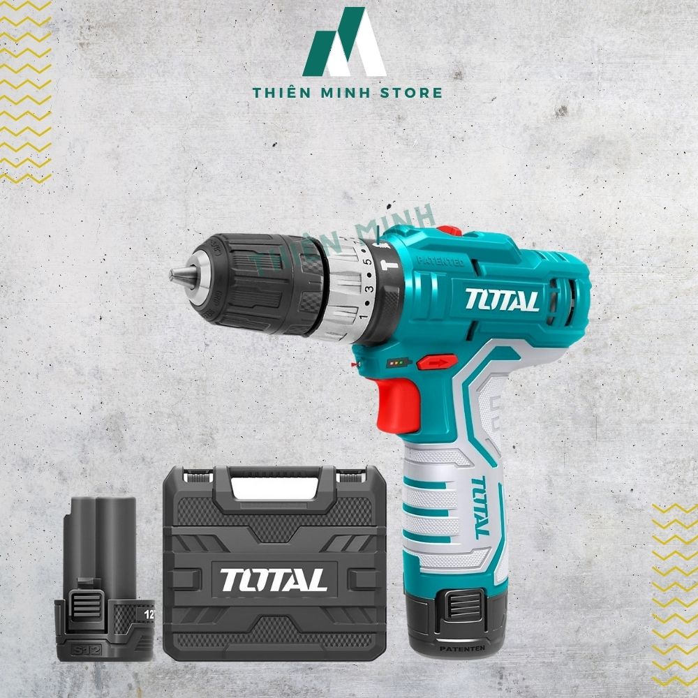 Máy Bắn Vít, Máy Bắn Vít Dùng Pin Li-on TOTAL 12V Giá Rẻ TDLI1241