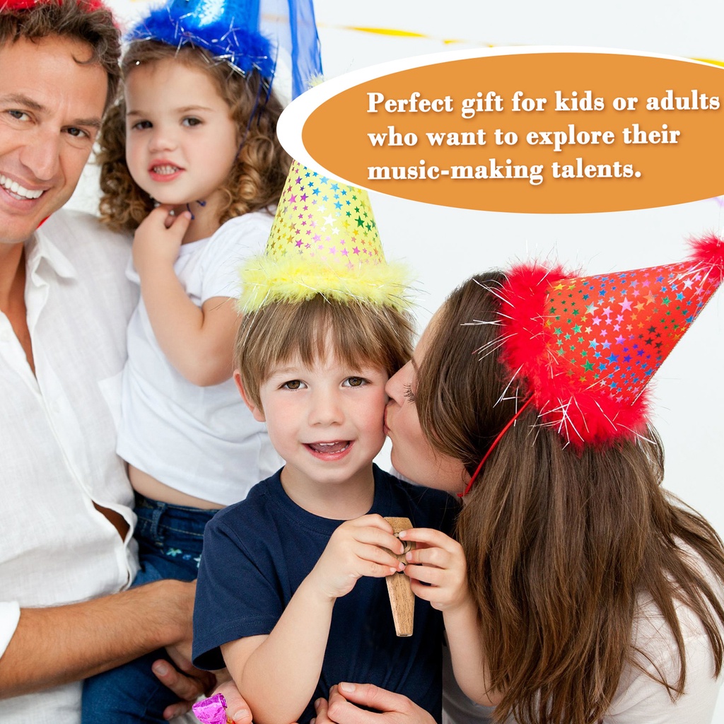 (Giá Thấp Nhất) Nhạc Cụ Kazoo Bằng Gỗ Cực Kỳ Dễ Học Và Chơi Nhạc Cụ Quà Tặng Cho Người Lớn Và Trẻ Em