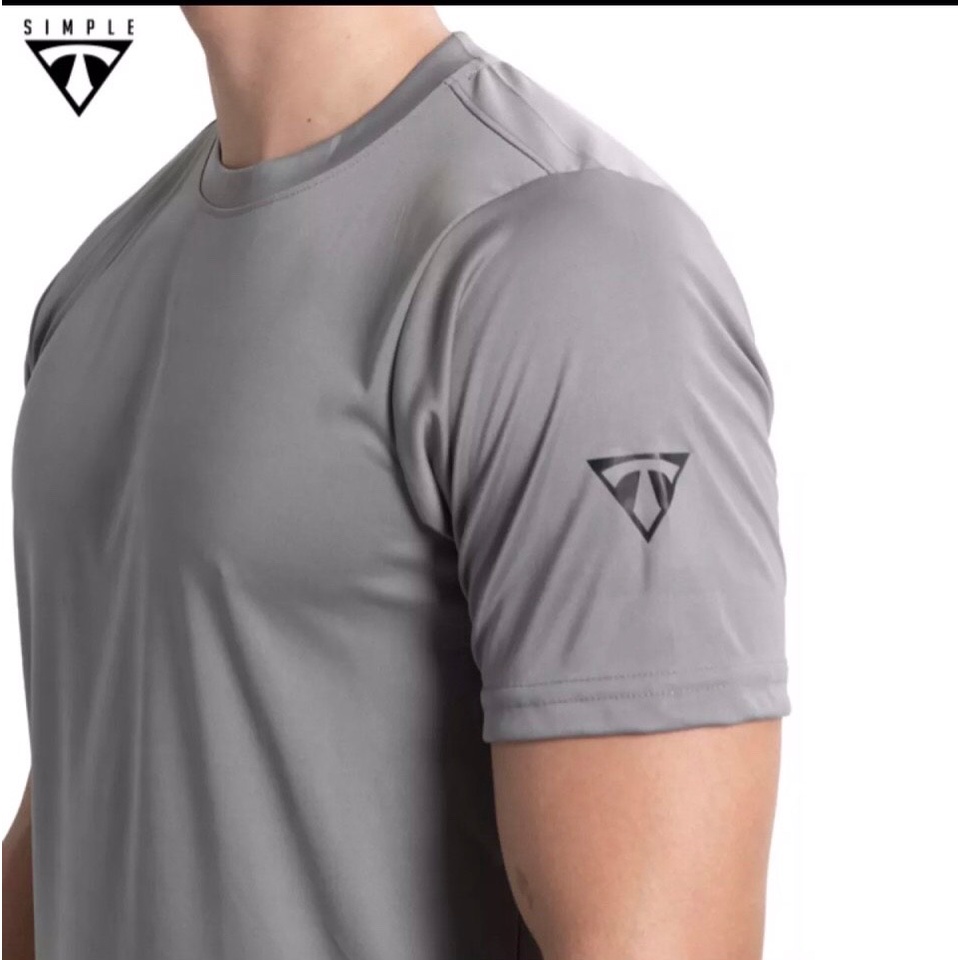Áo Thể Thao Nam thun lạnh tập gym cổ tròn ngắn tay vải thoáng mát co giãn chuẩn form nhiều màu, COM BO 3 ÁO THUN N