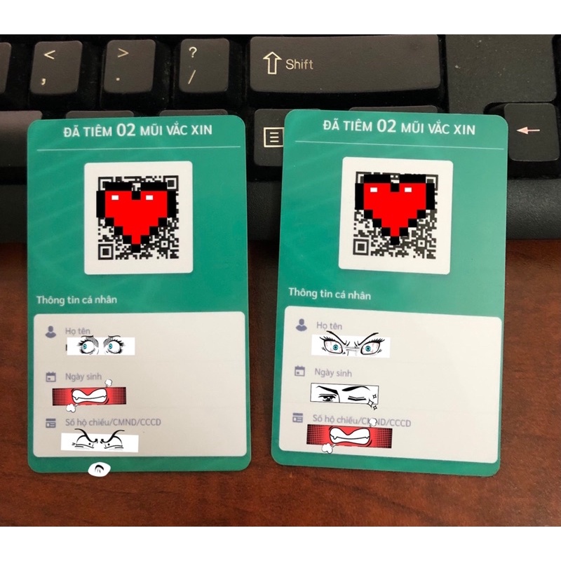 In thông tin thẻ nhân viên, thẻ khách hàng, thẻ các loại