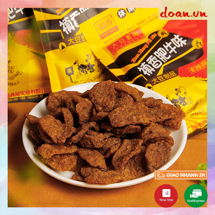 THỊT HỔ CAY, thịt hổ cổng trường thơm ngon ăn vặt DOAN - Gói to 40gr